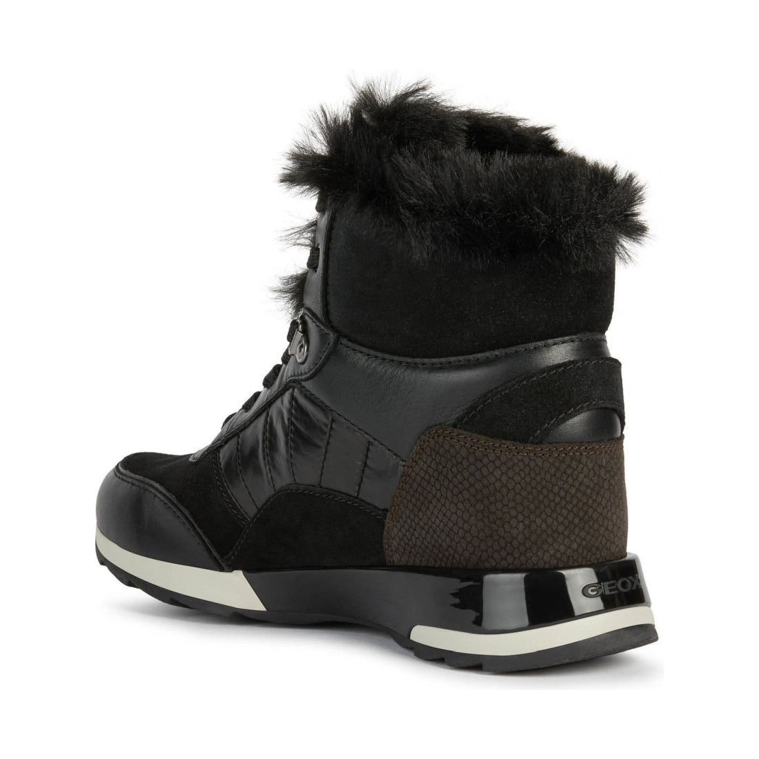 Geox womens Black neaneko abx booties | Vilbury London