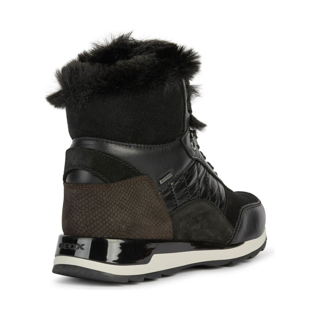 Geox womens Black neaneko abx booties | Vilbury London