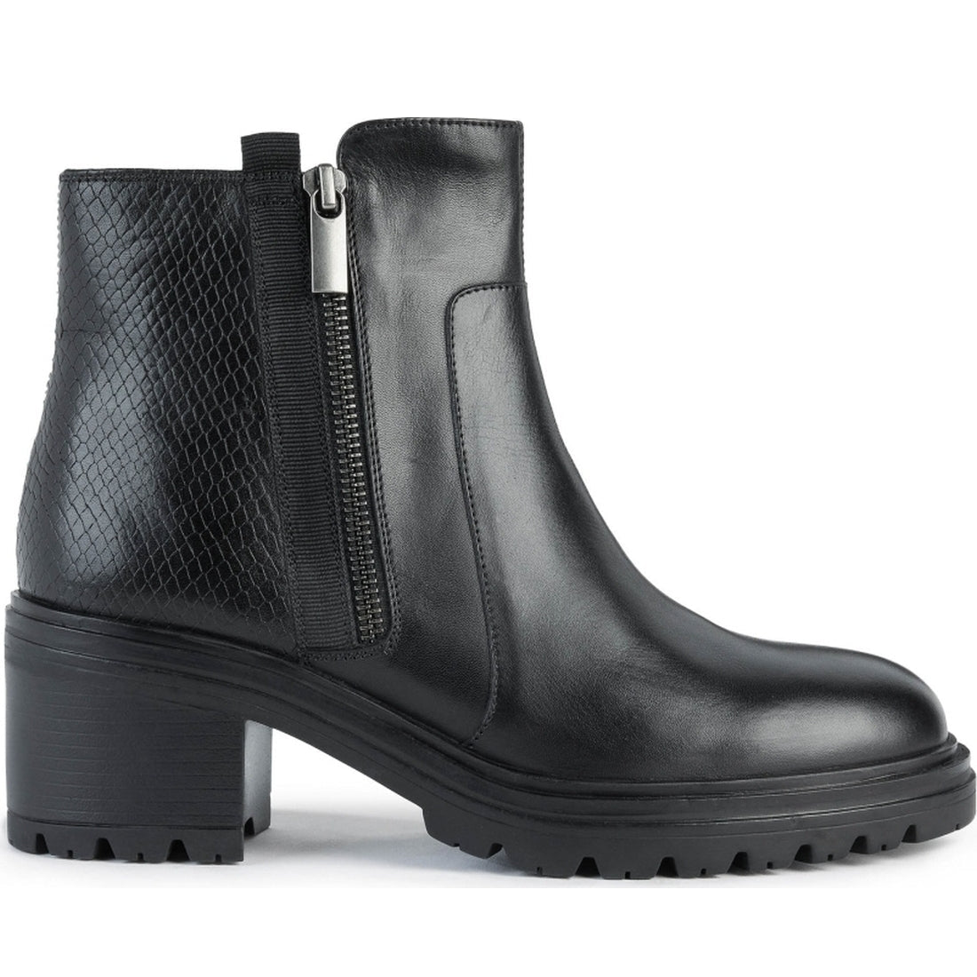 Geox womens Black damiana booties | Vilbury London