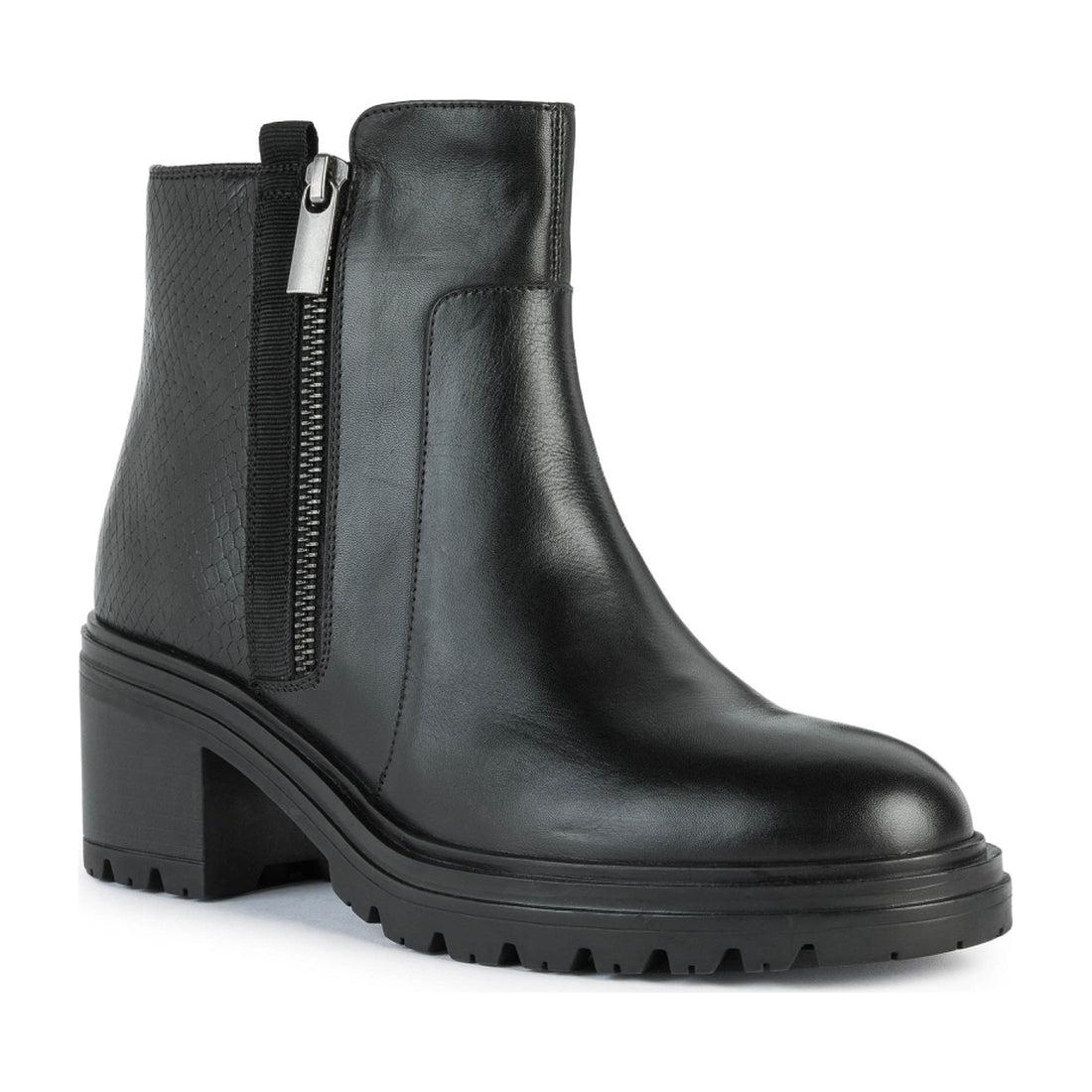 Geox womens Black damiana booties | Vilbury London