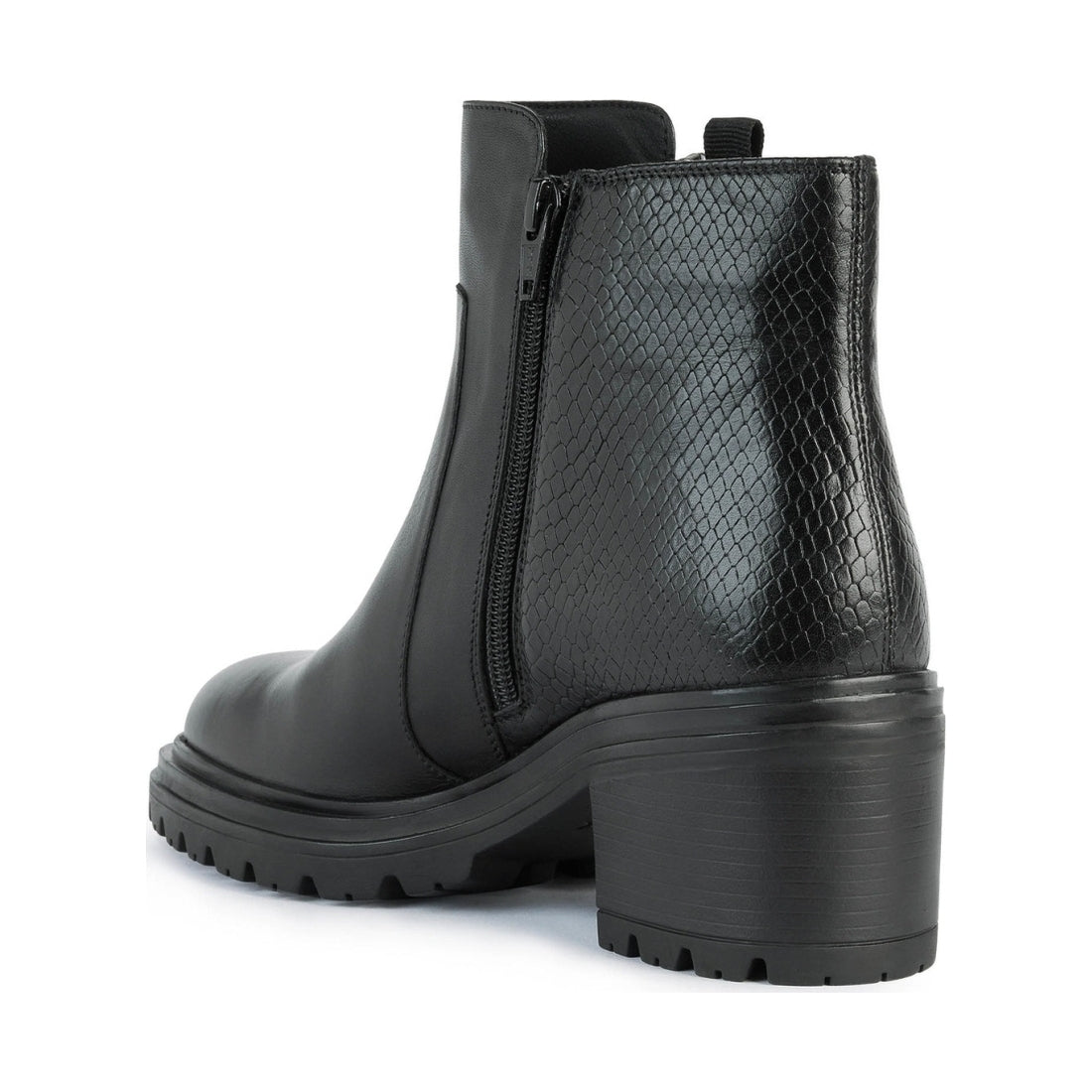 Geox womens Black damiana booties | Vilbury London