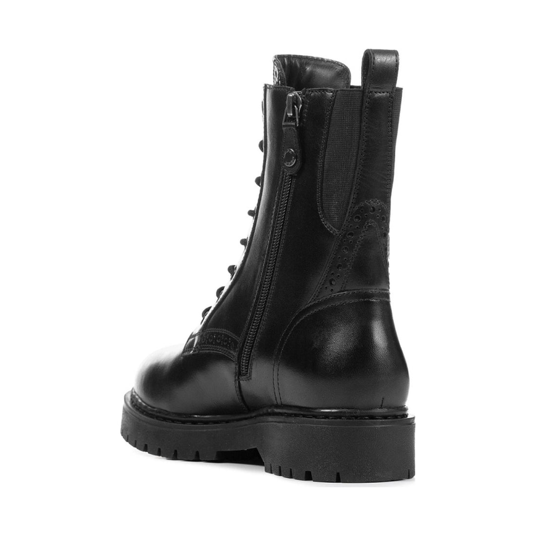 Geox womens Black bleyze booties | Vilbury London