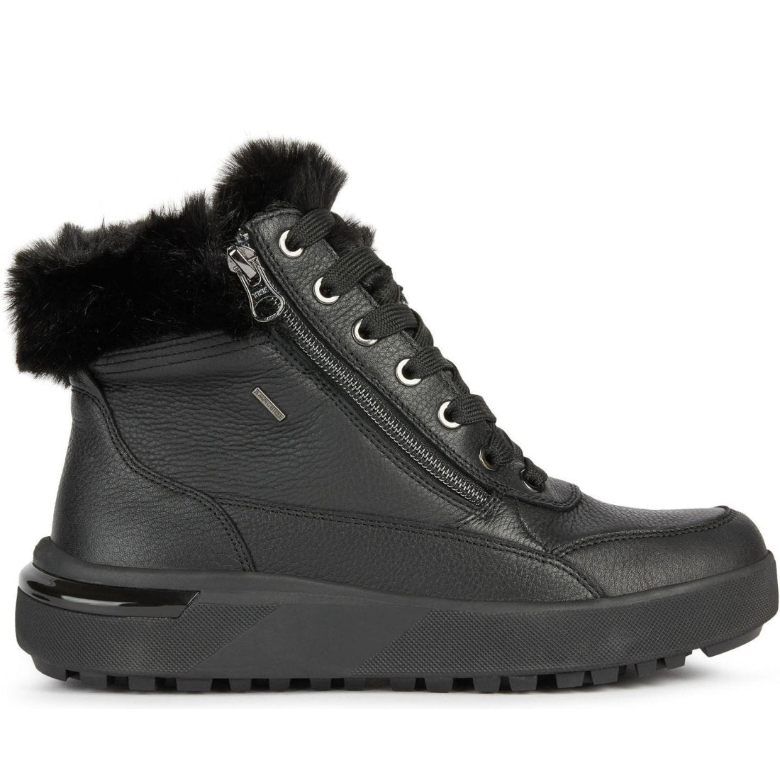 Geox womens Black dalyla abx booties | Vilbury London