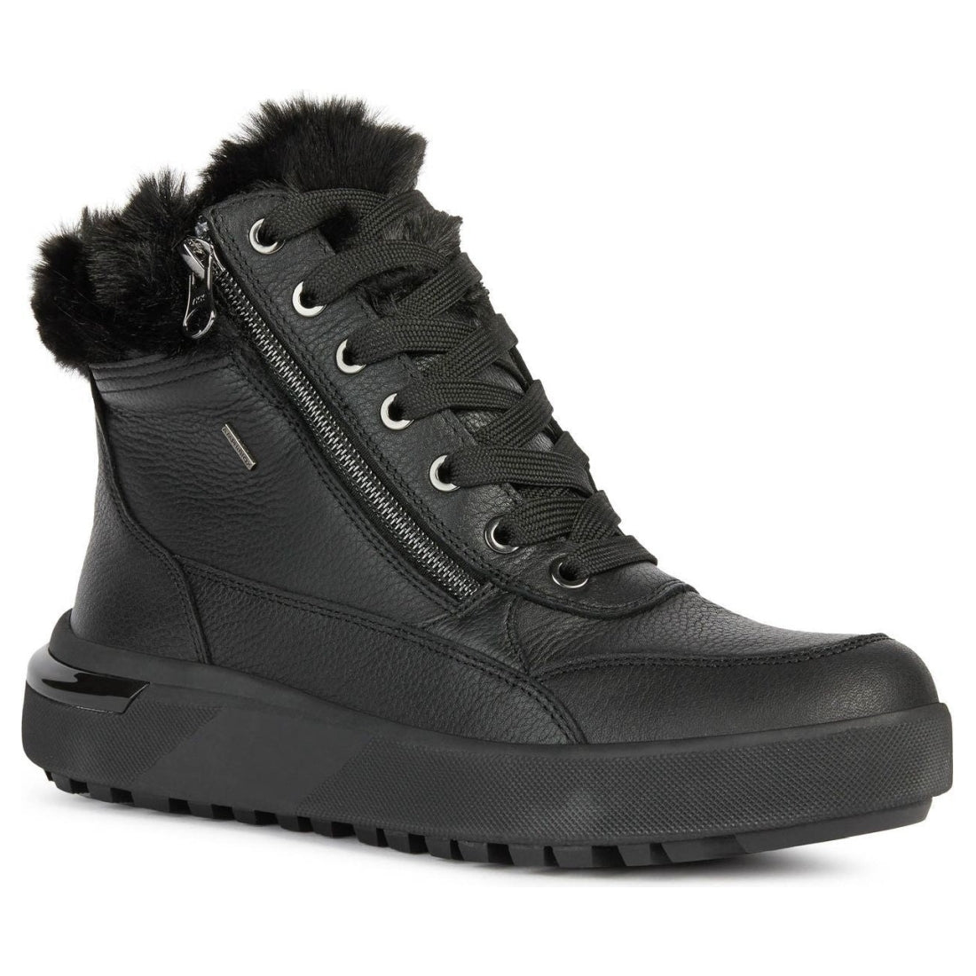 Geox womens Black dalyla abx booties | Vilbury London