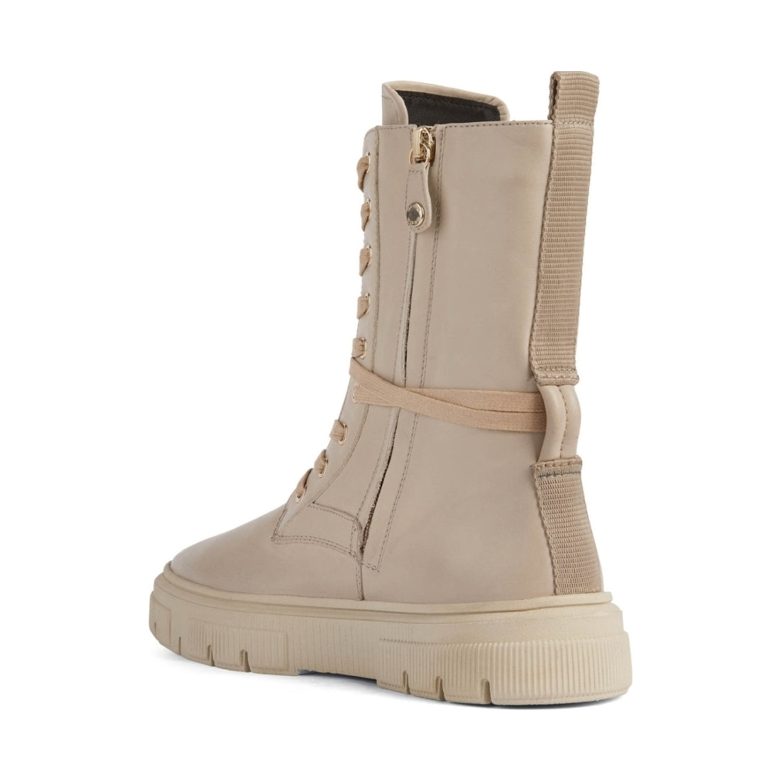 Geox womens Lt Taupe isotte booties | Vilbury London