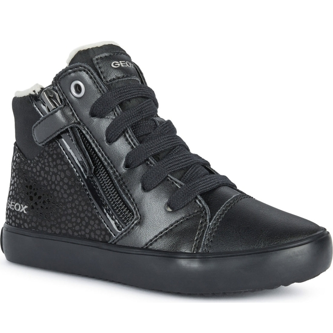 Geox girls Black gisli booties | Vilbury London