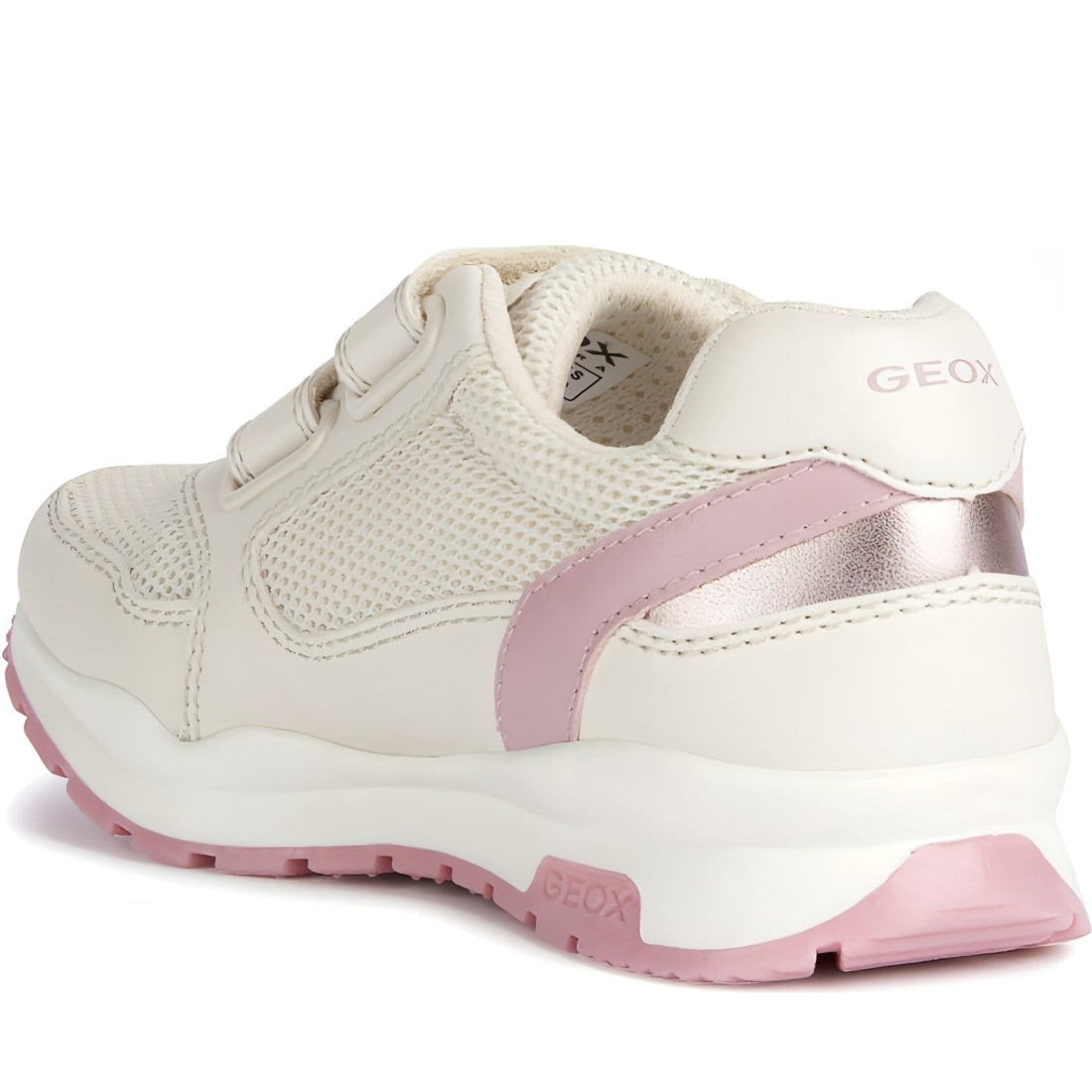 Geox girls ivory pavel sport shoes | Vilbury London