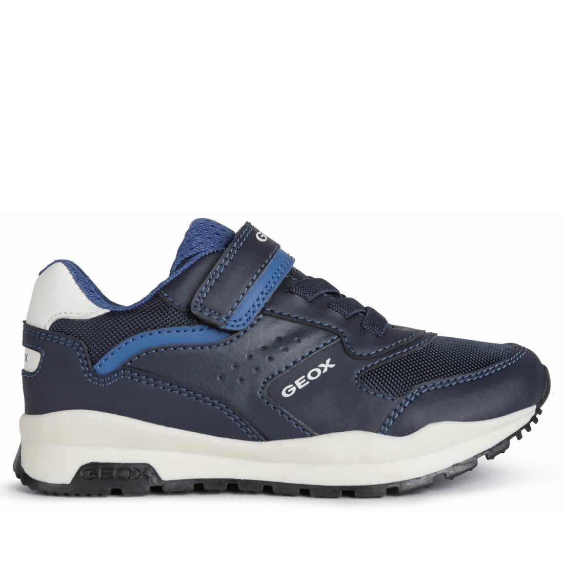 Geox Boys Navy Dk Avio pavel shoes | Vilbury London