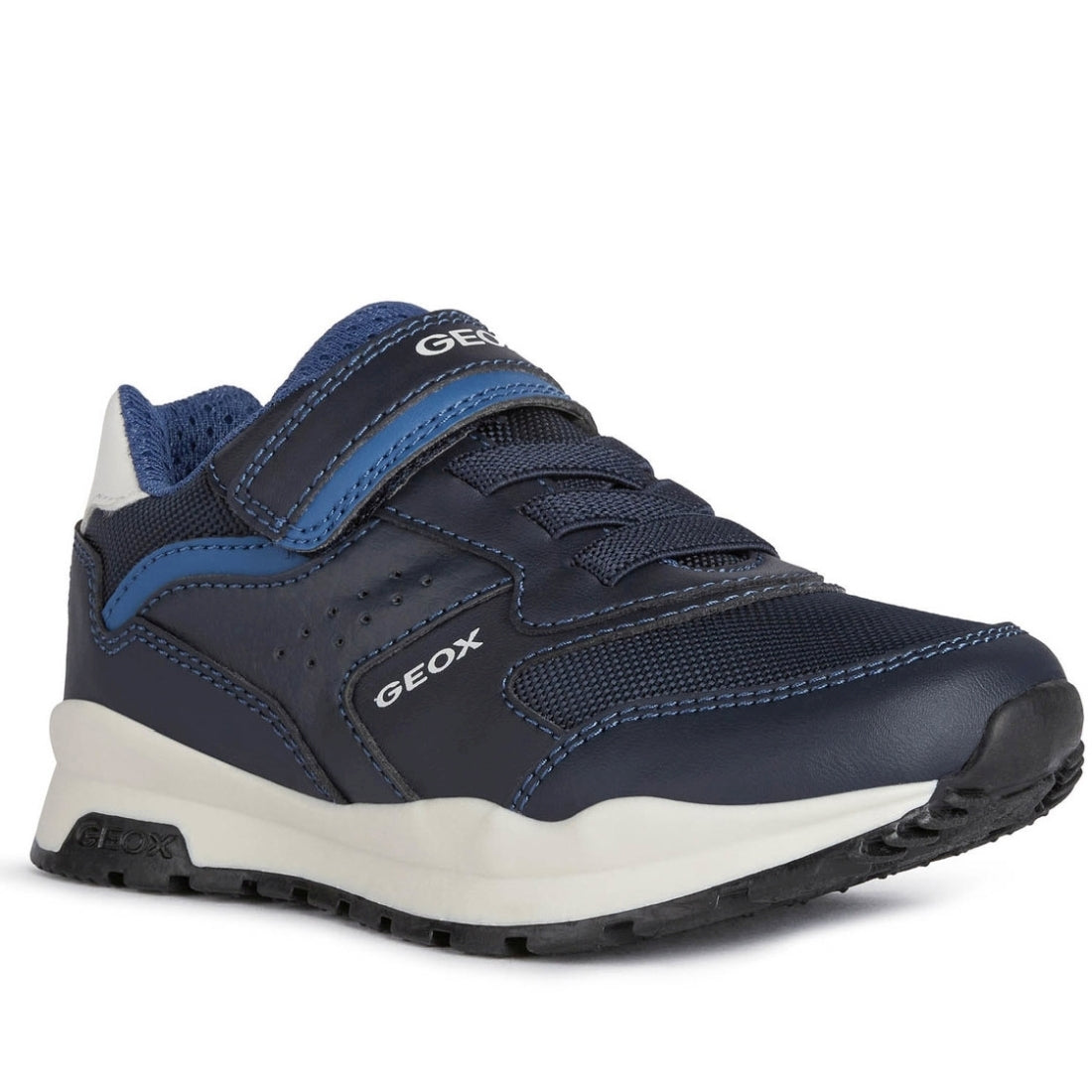 Geox Boys Navy Dk Avio pavel shoes | Vilbury London