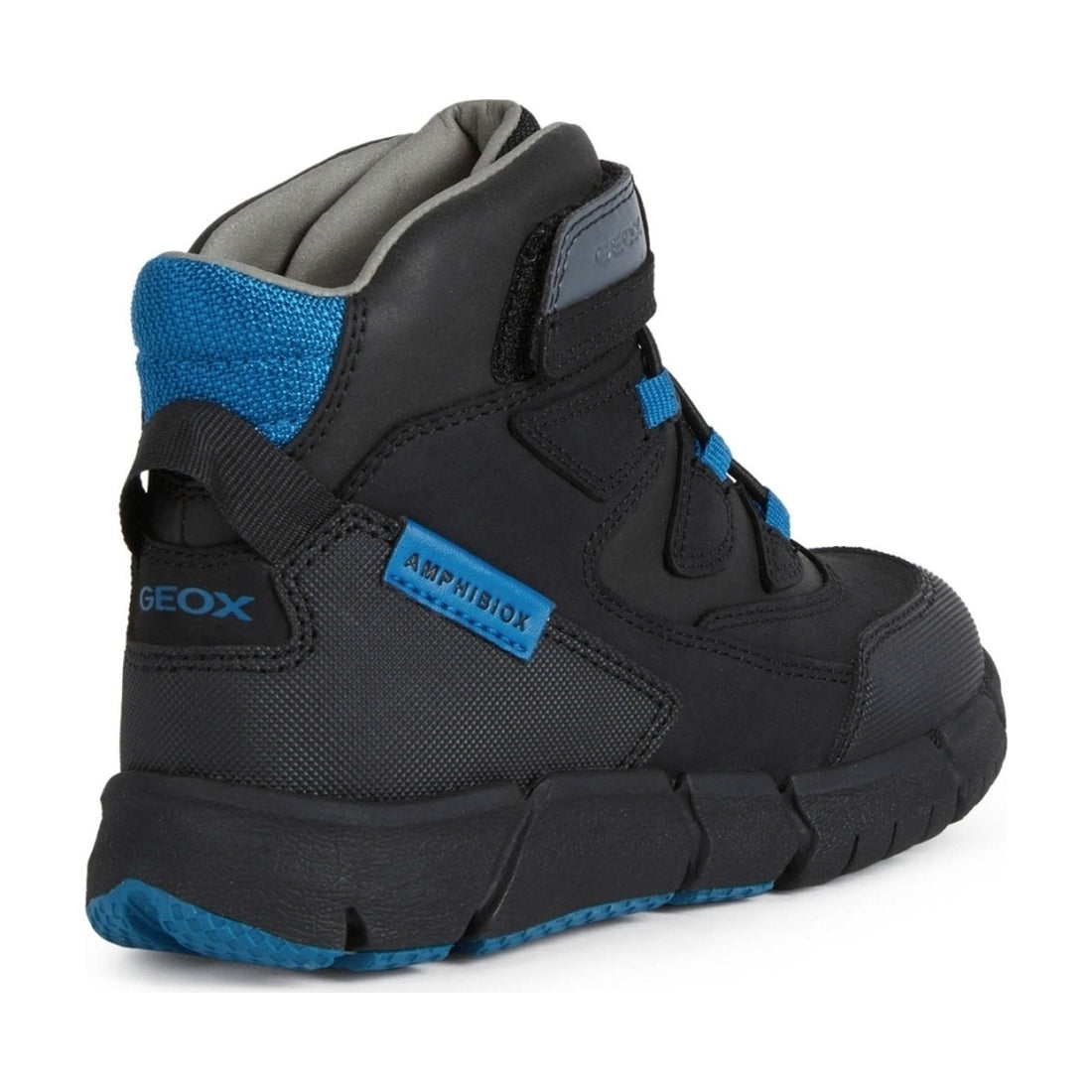 Geox boys Black Petrol flexyper abx booties | Vilbury London