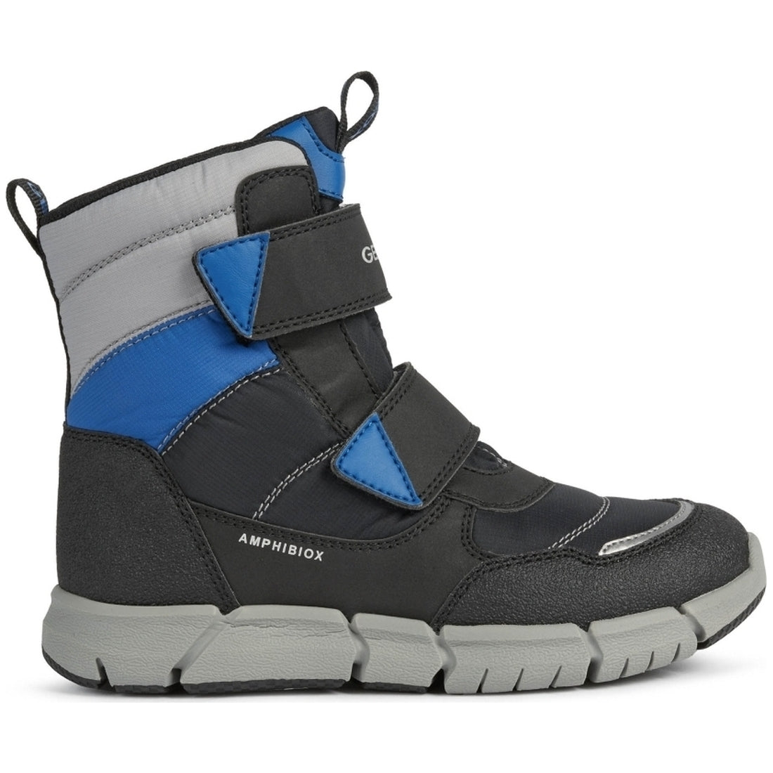 Geox boys Black Royal flexyper abx booties | Vilbury London