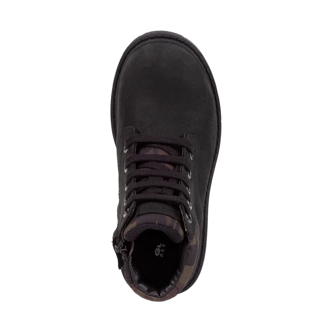 Geox boys Black Mimetic shaylax booties | Vilbury London