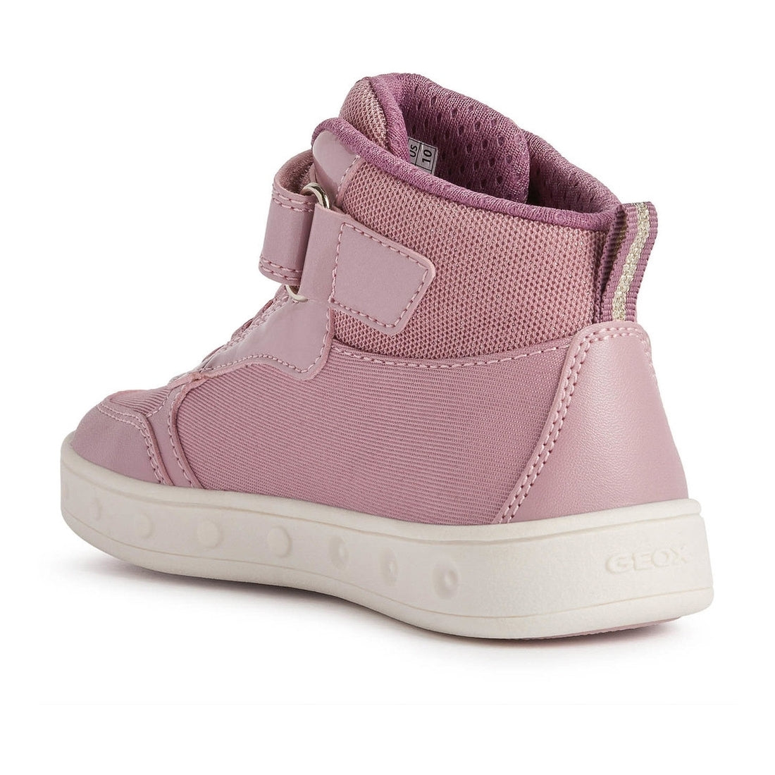 Geox Girls Pink skylin shoes | Vilbury London