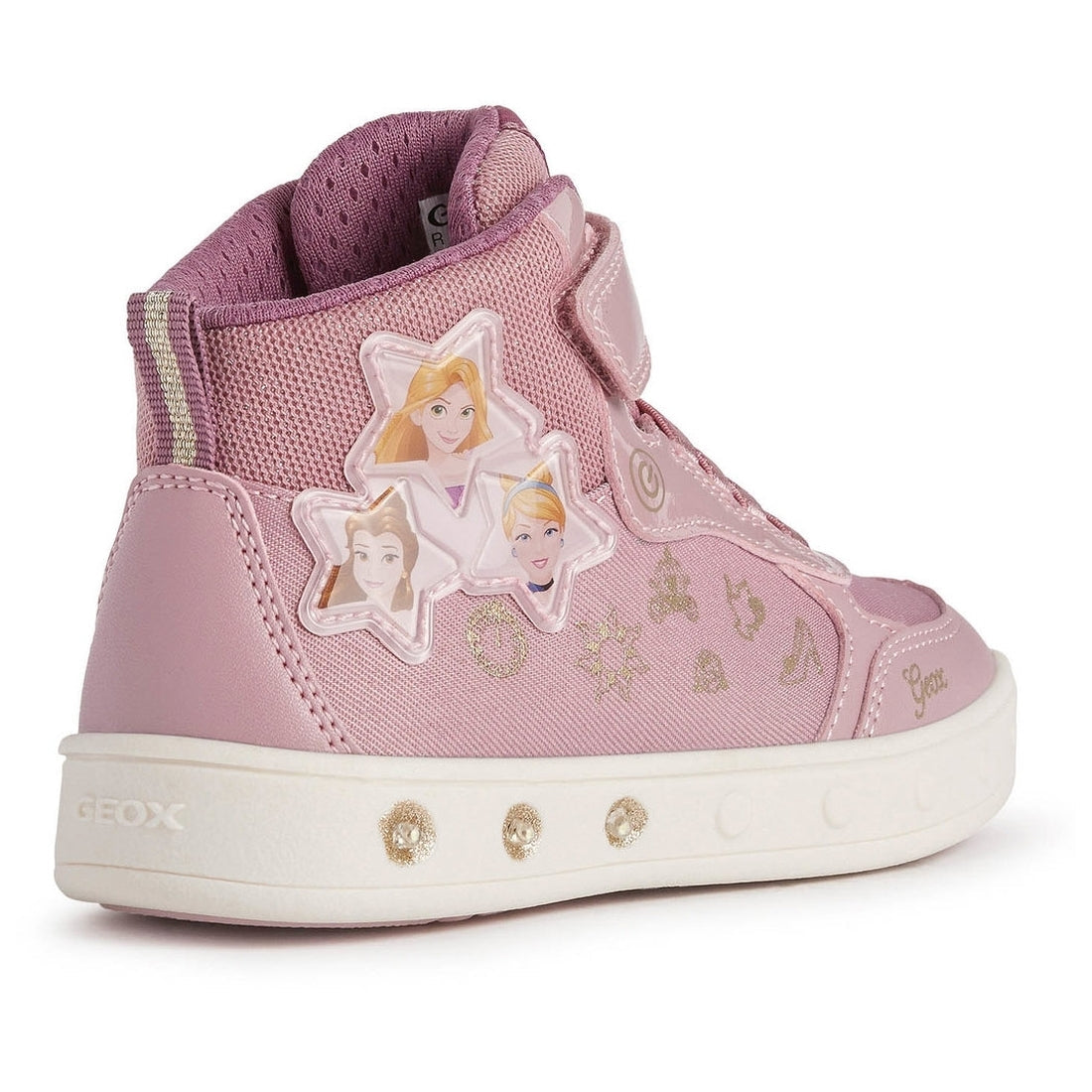 Geox Girls Pink skylin shoes | Vilbury London