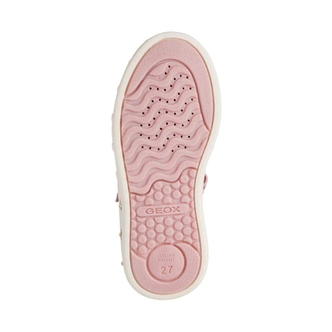 Geox Girls Pink skylin shoes | Vilbury London