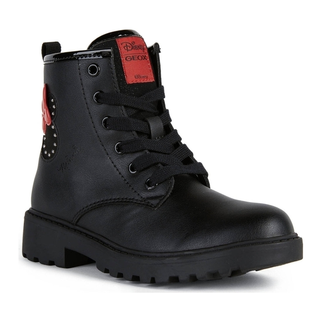 Geox girls Black casey booties | Vilbury London