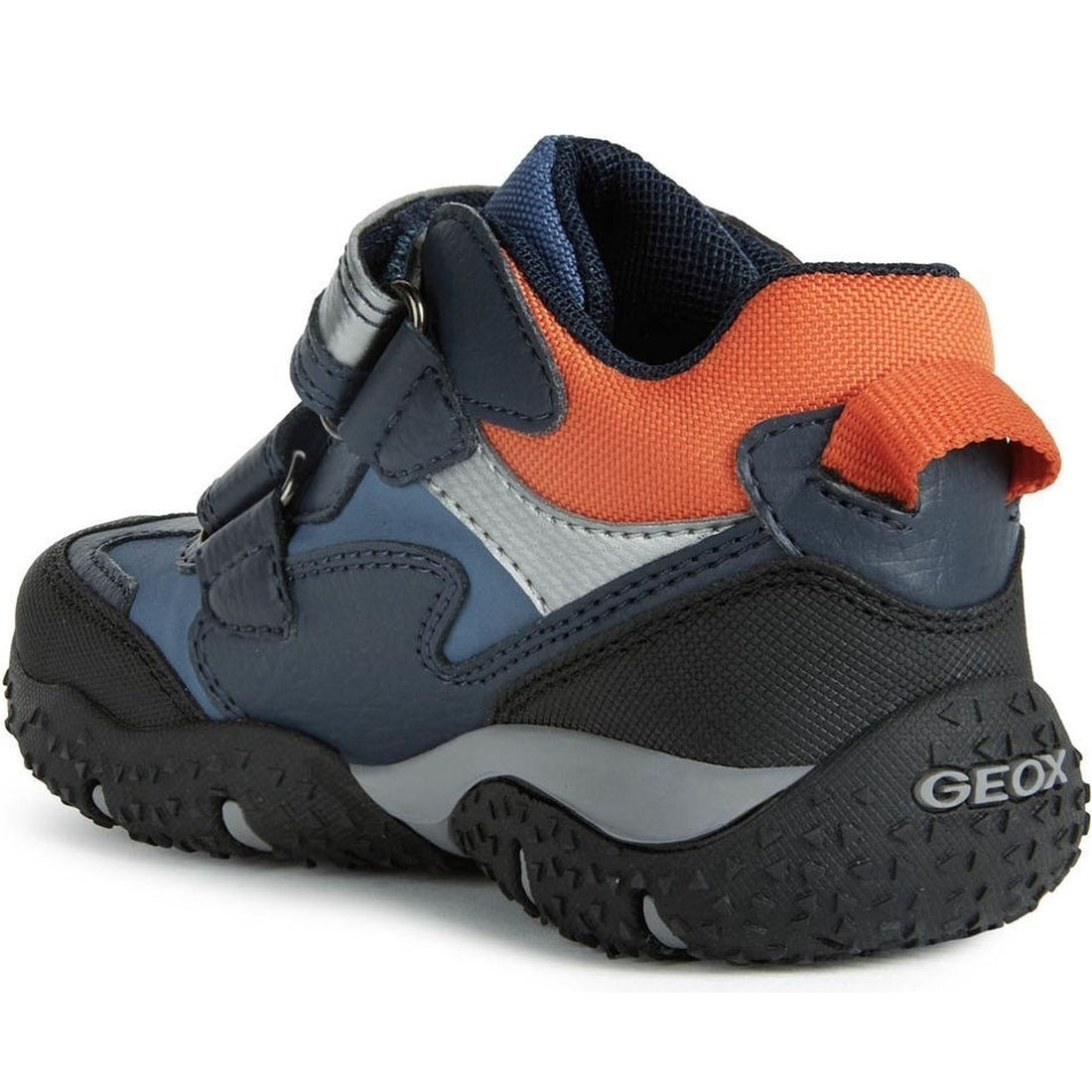 Geox boys Navy Orange baltic abx booties | Vilbury London