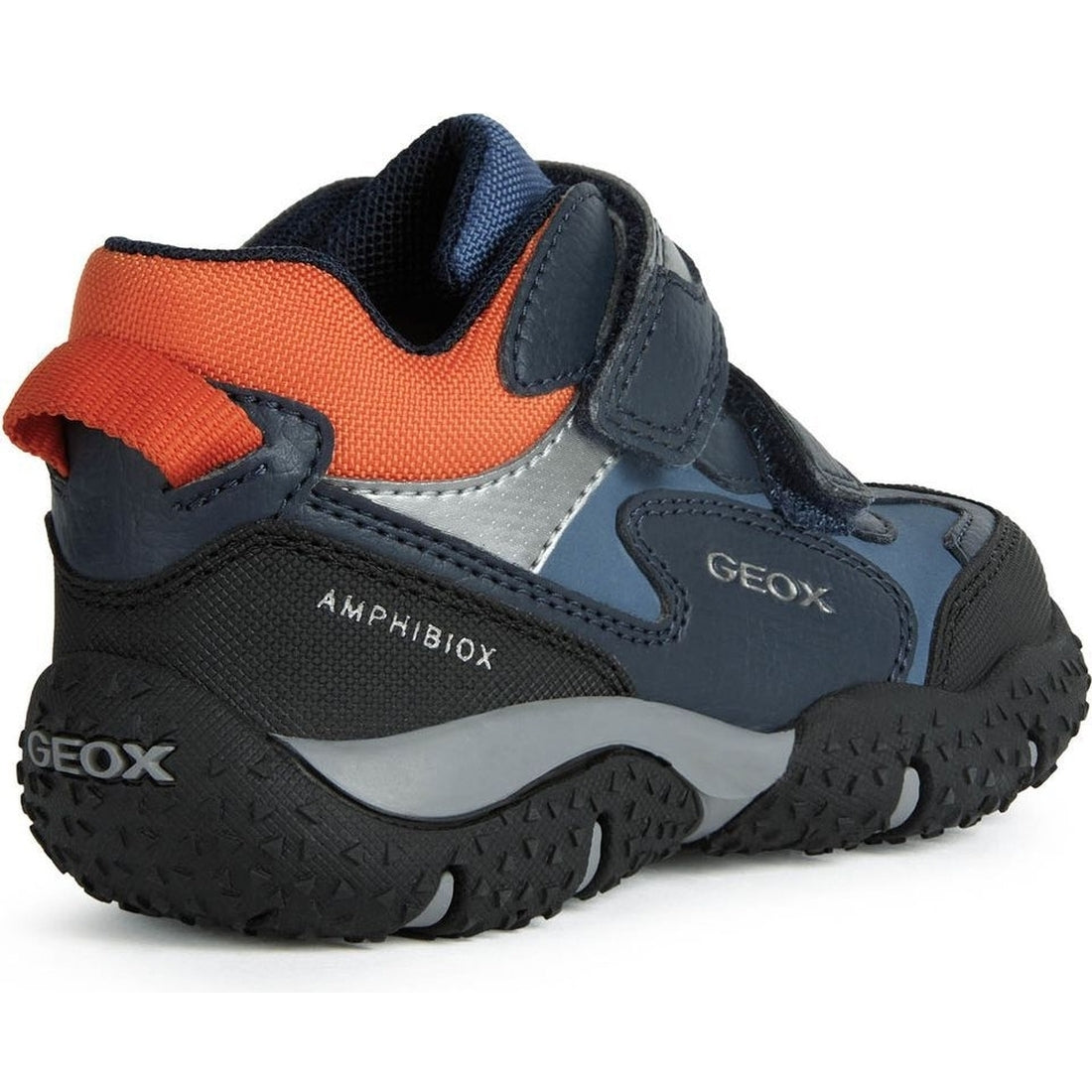 Geox boys Navy Orange baltic abx booties | Vilbury London