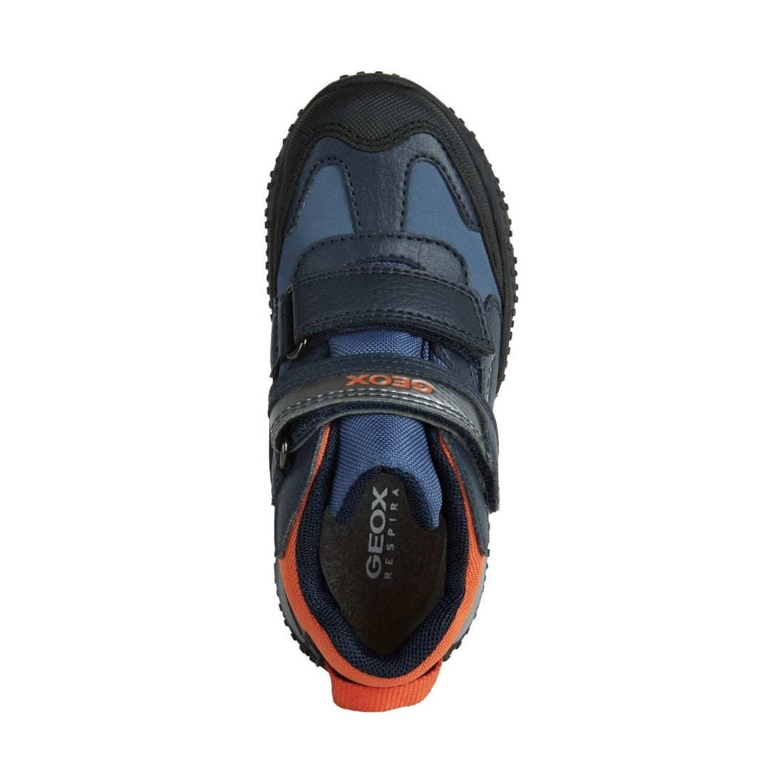 Geox boys Navy Orange baltic abx booties | Vilbury London