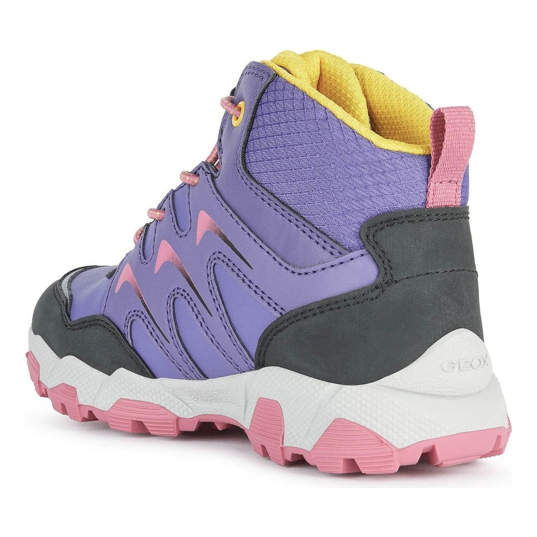 Geox girls Purple Fuchsia magnetar g. abx booties | Vilbury London