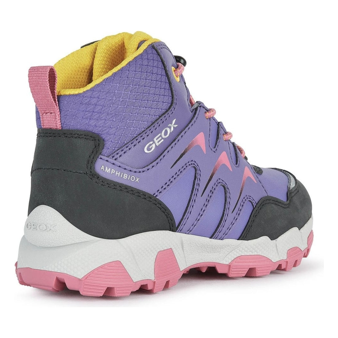 Geox girls Purple Fuchsia magnetar g. abx booties | Vilbury London