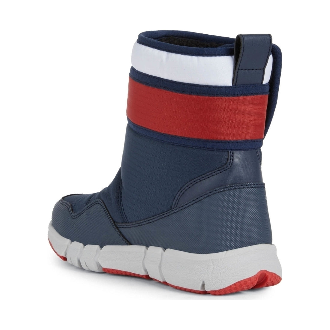 Geox boys Navy Red flexyper abx booties | Vilbury London