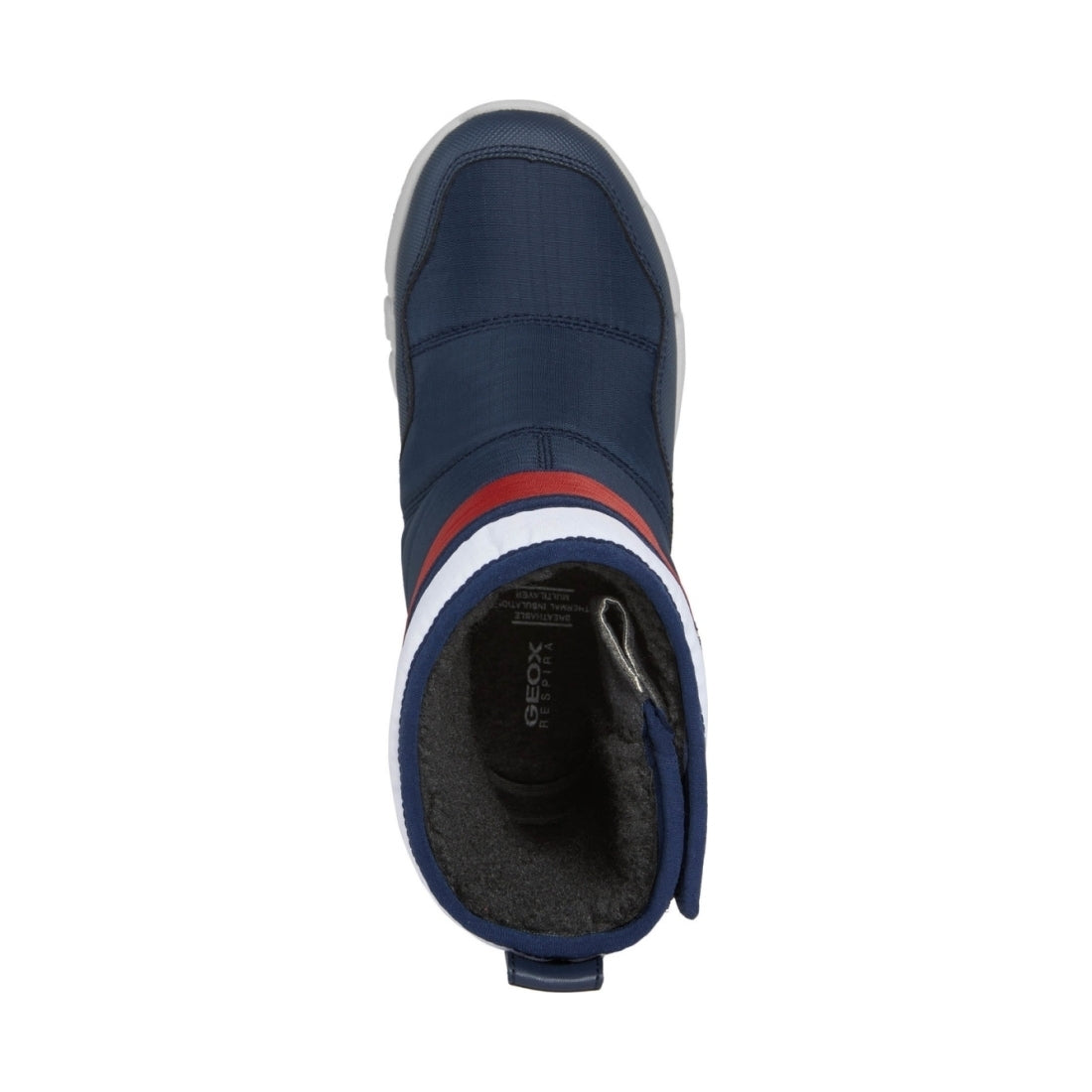 Geox boys Navy Red flexyper abx booties | Vilbury London