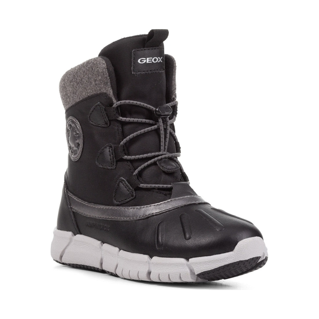 Geox girls Black flexyper ab booties | Vilbury London