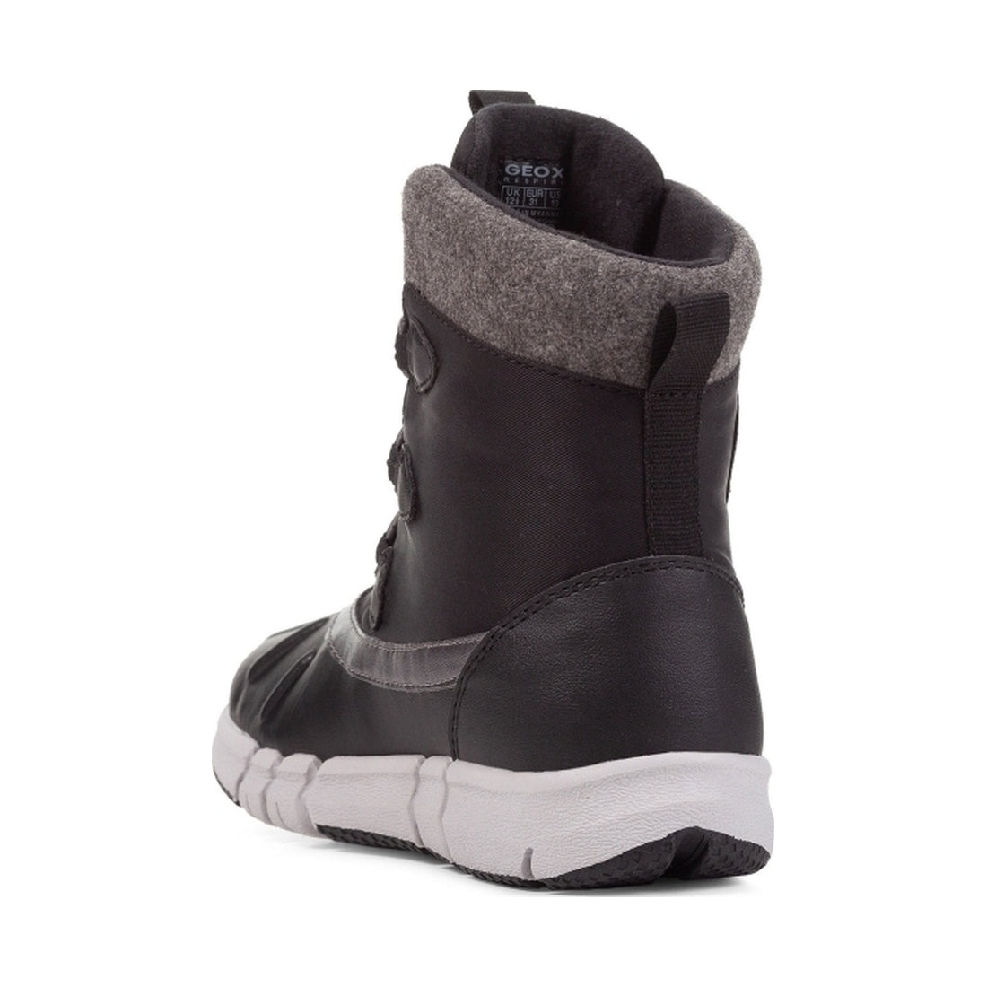 Geox girls Black flexyper ab booties | Vilbury London