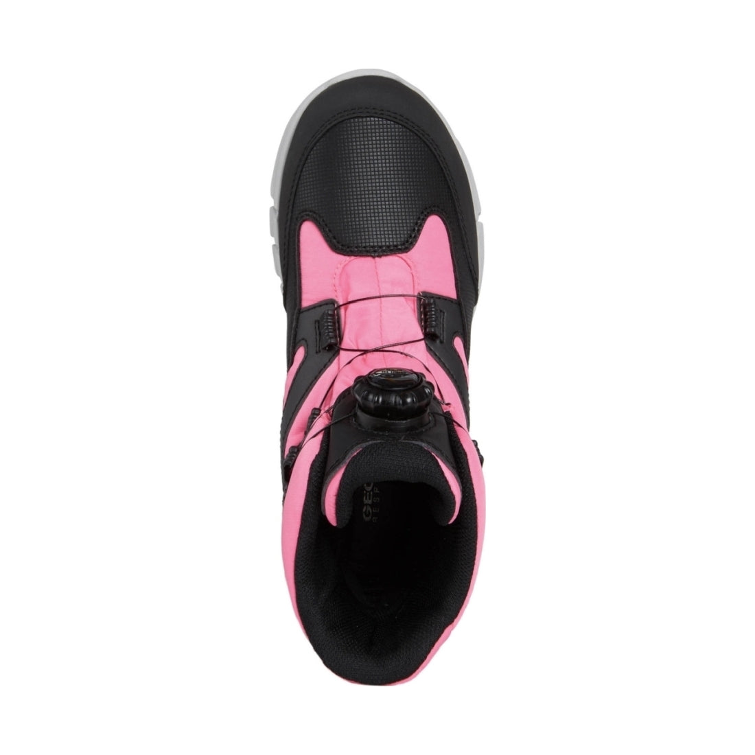 Geox girls Black Fluo Fuchsia flexyper ab booties | Vilbury London