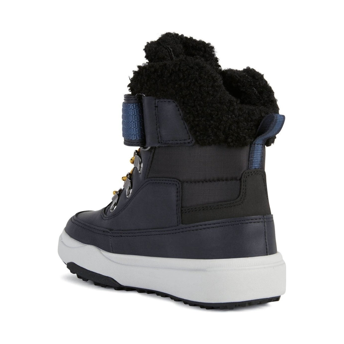 Geox boys Navy Black bunshee pg a booties | Vilbury London