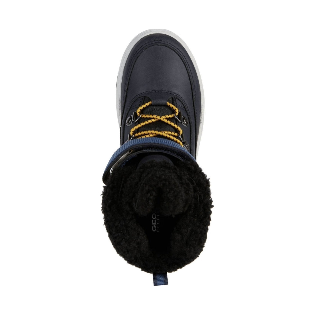 Geox boys Navy Black bunshee pg a booties | Vilbury London