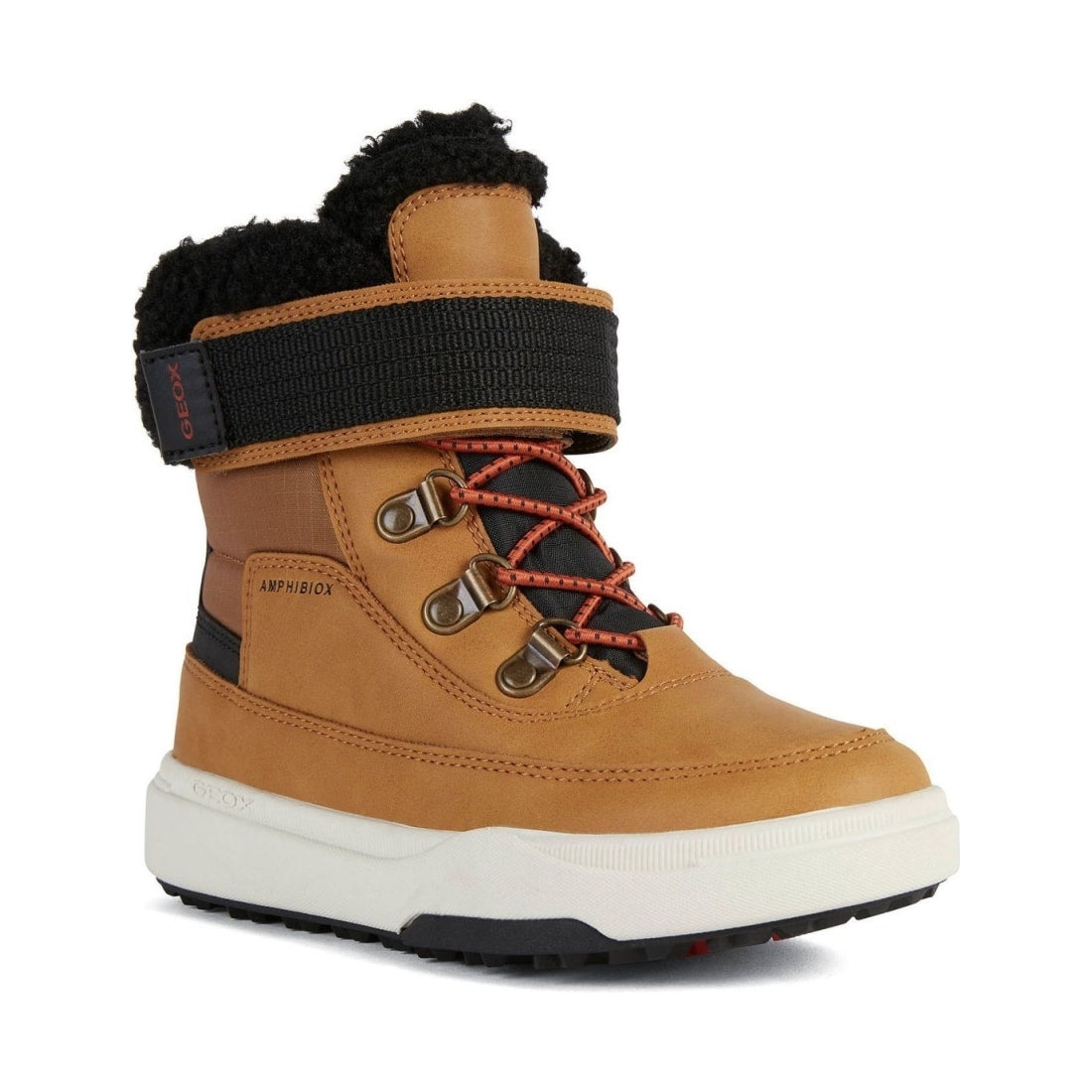 Geox boys Dk Yellow Black bunshee pg a booties | Vilbury London