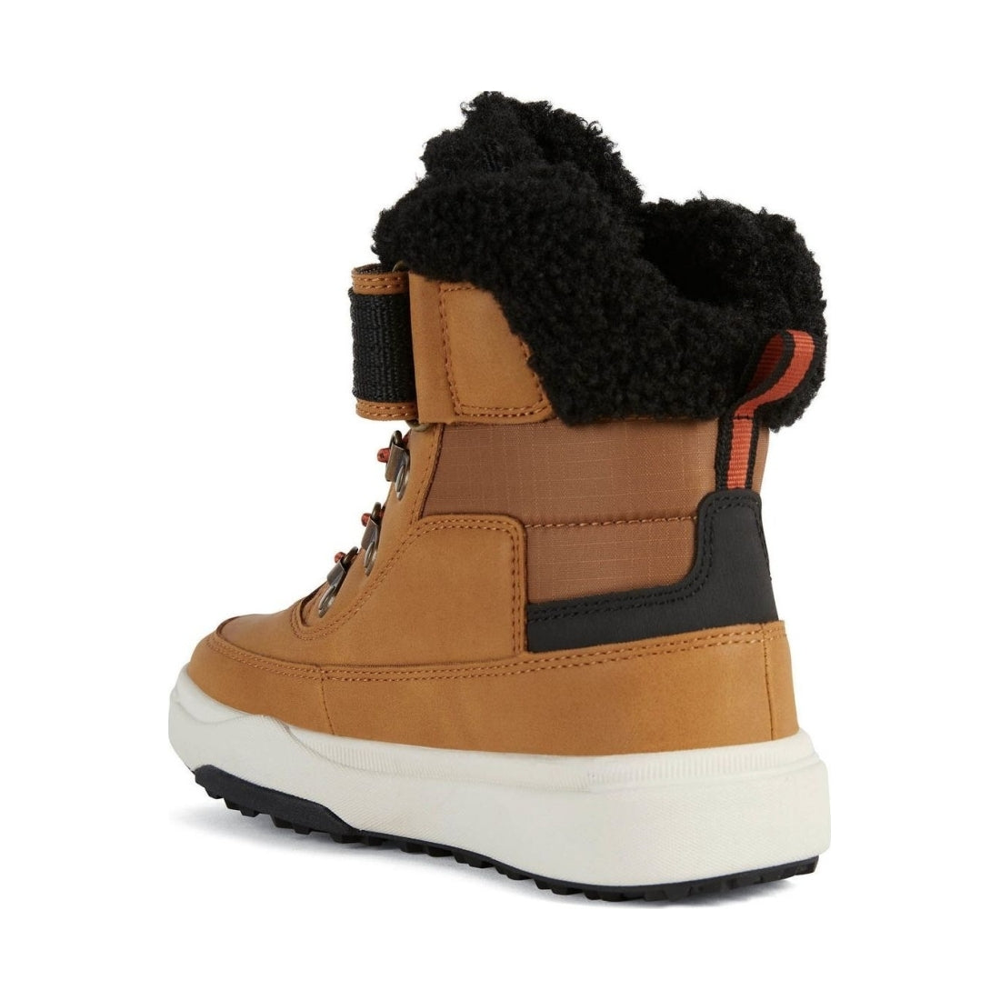 Geox boys Dk Yellow Black bunshee pg a booties | Vilbury London