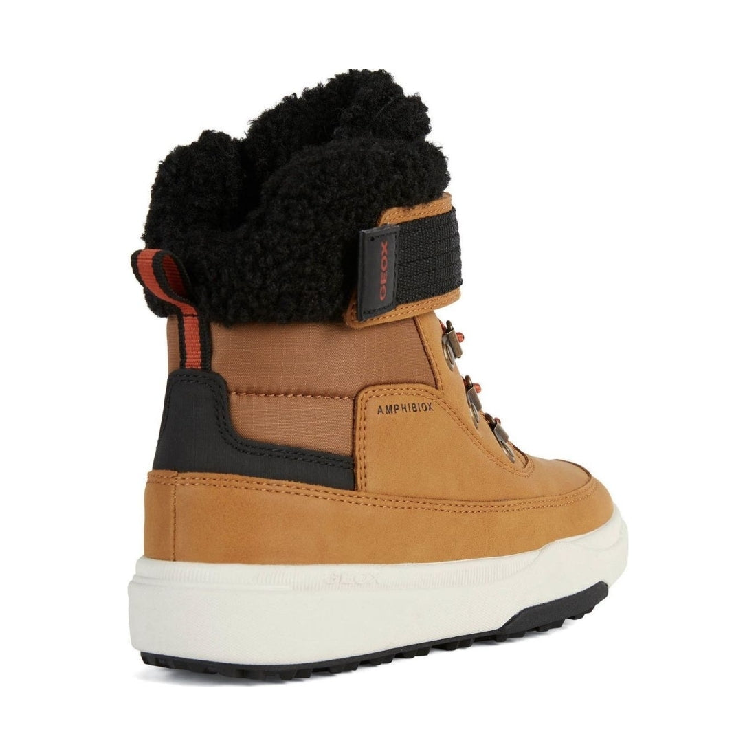 Geox boys Dk Yellow Black bunshee pg a booties | Vilbury London