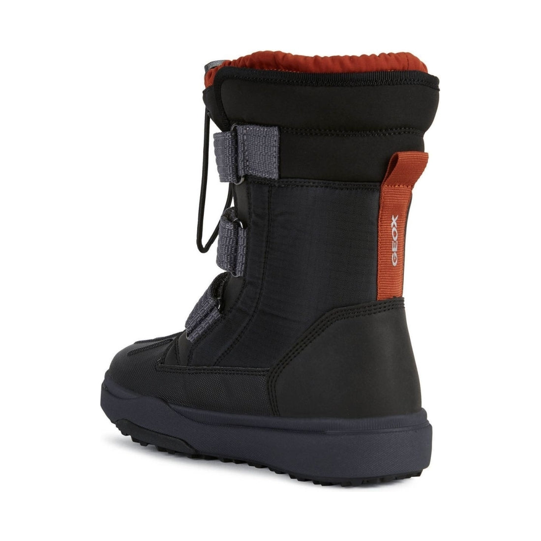 Geox boys Black Rust bunshee pg a booties | Vilbury London