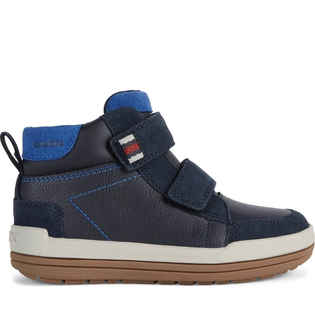 Geox boys Navy Royal charz booties | Vilbury London