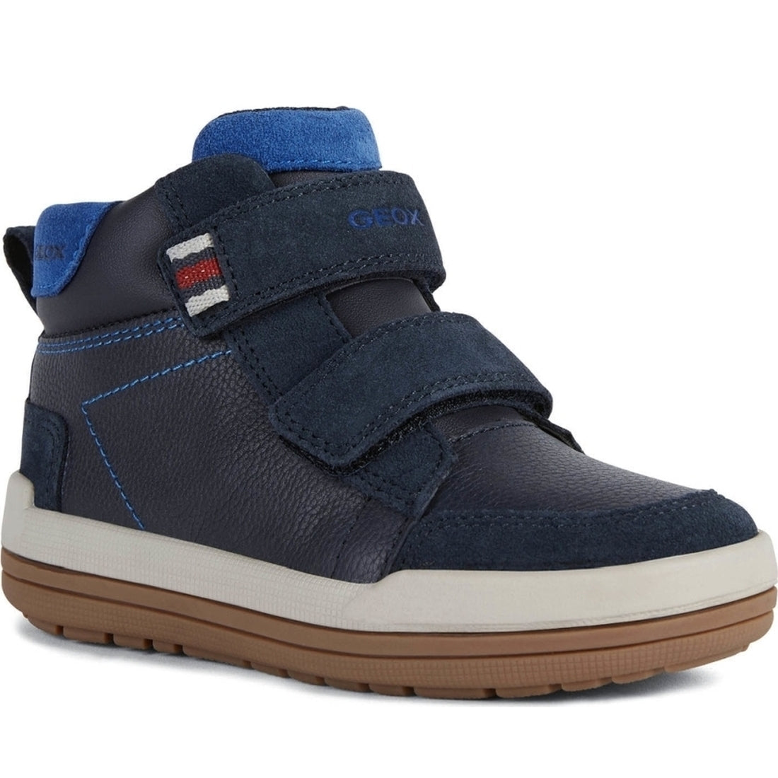 Geox boys Navy Royal charz booties | Vilbury London