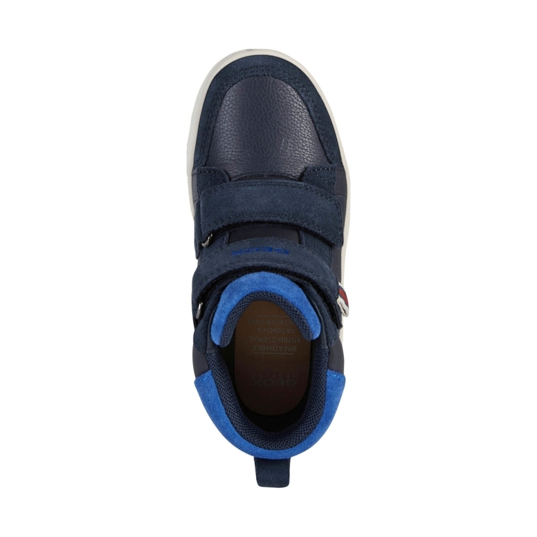 Geox boys Navy Royal charz booties | Vilbury London