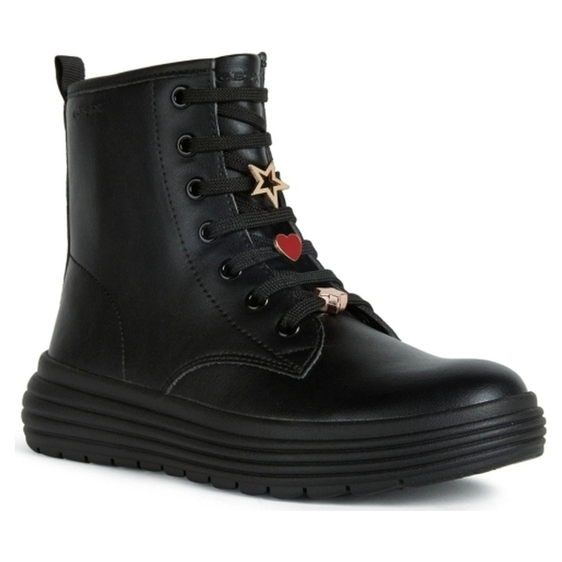 Geox girls Black phaolae booties | Vilbury London