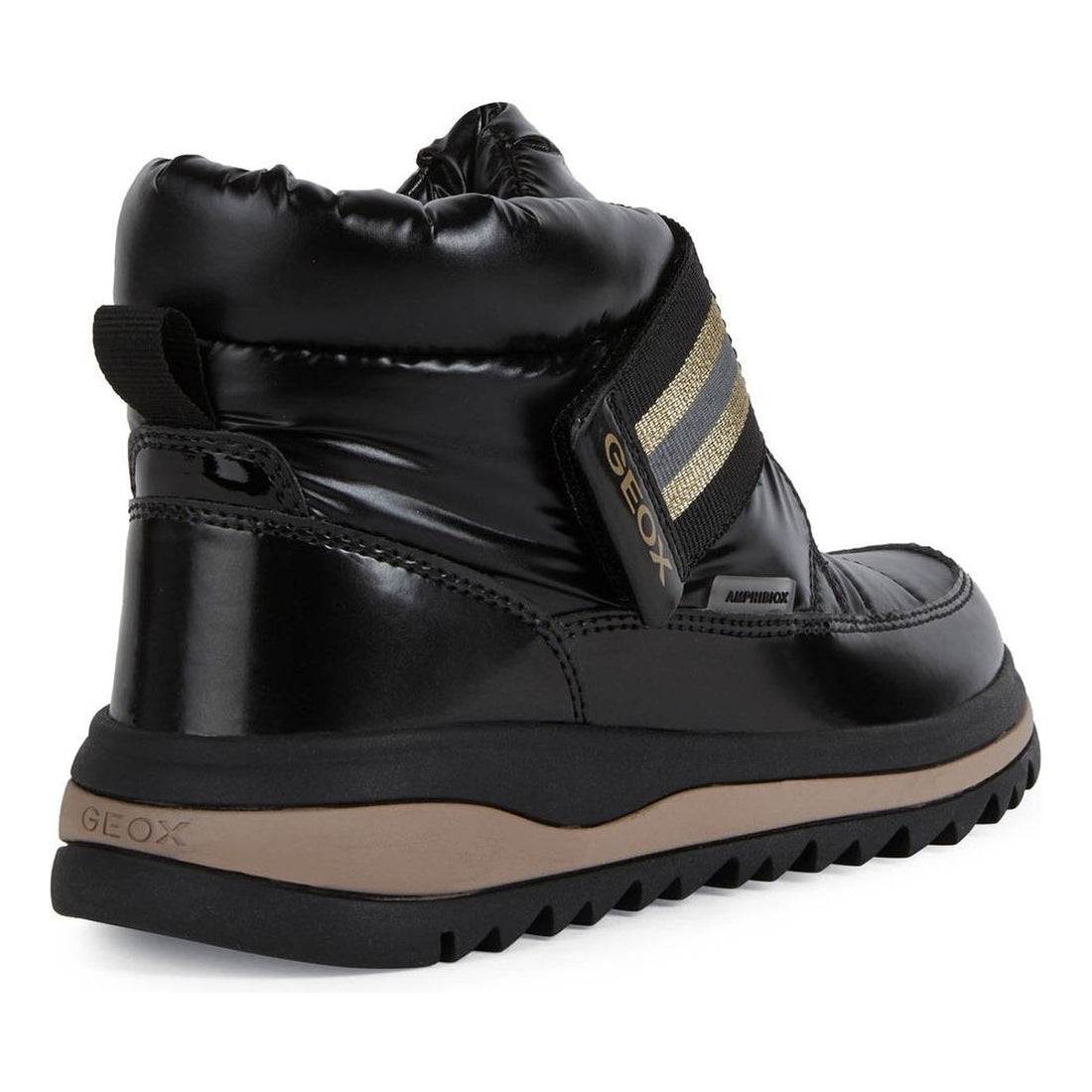 Geox girls Black adelhide ab booties | Vilbury London