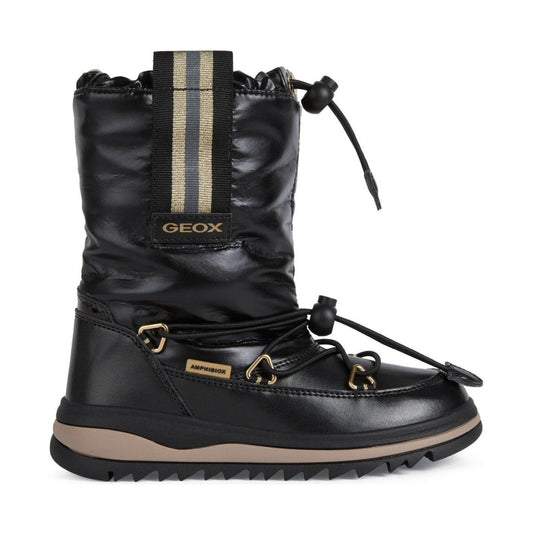 Geox girls Black Gold adelhide ab booties | Vilbury London