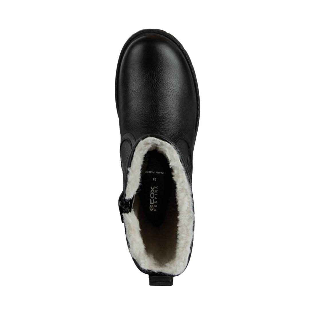 Geox girls Black shaylax wpf booties | Vilbury London