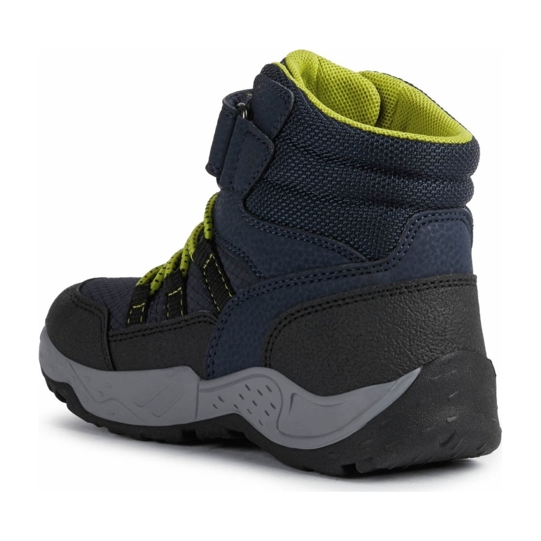 Geox boys Navy Lime sentiero abx booties | Vilbury London