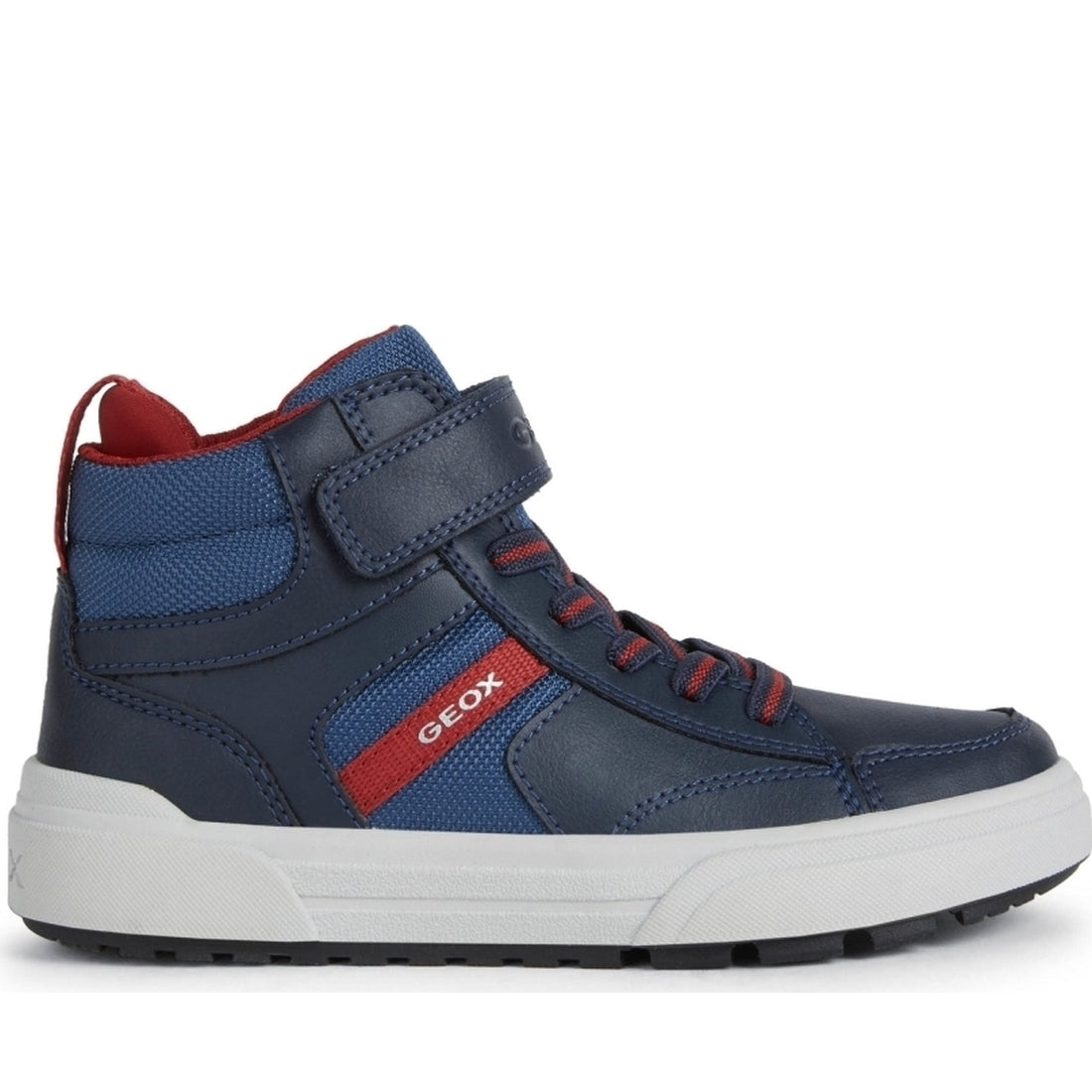 Geox boys Navy Red weemble booties | Vilbury London