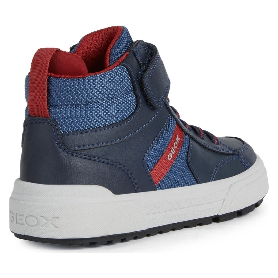 Geox boys Navy Red weemble booties | Vilbury London