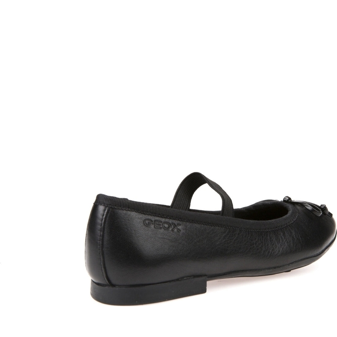 Geox girls Black plie ballerinas | Vilbury London