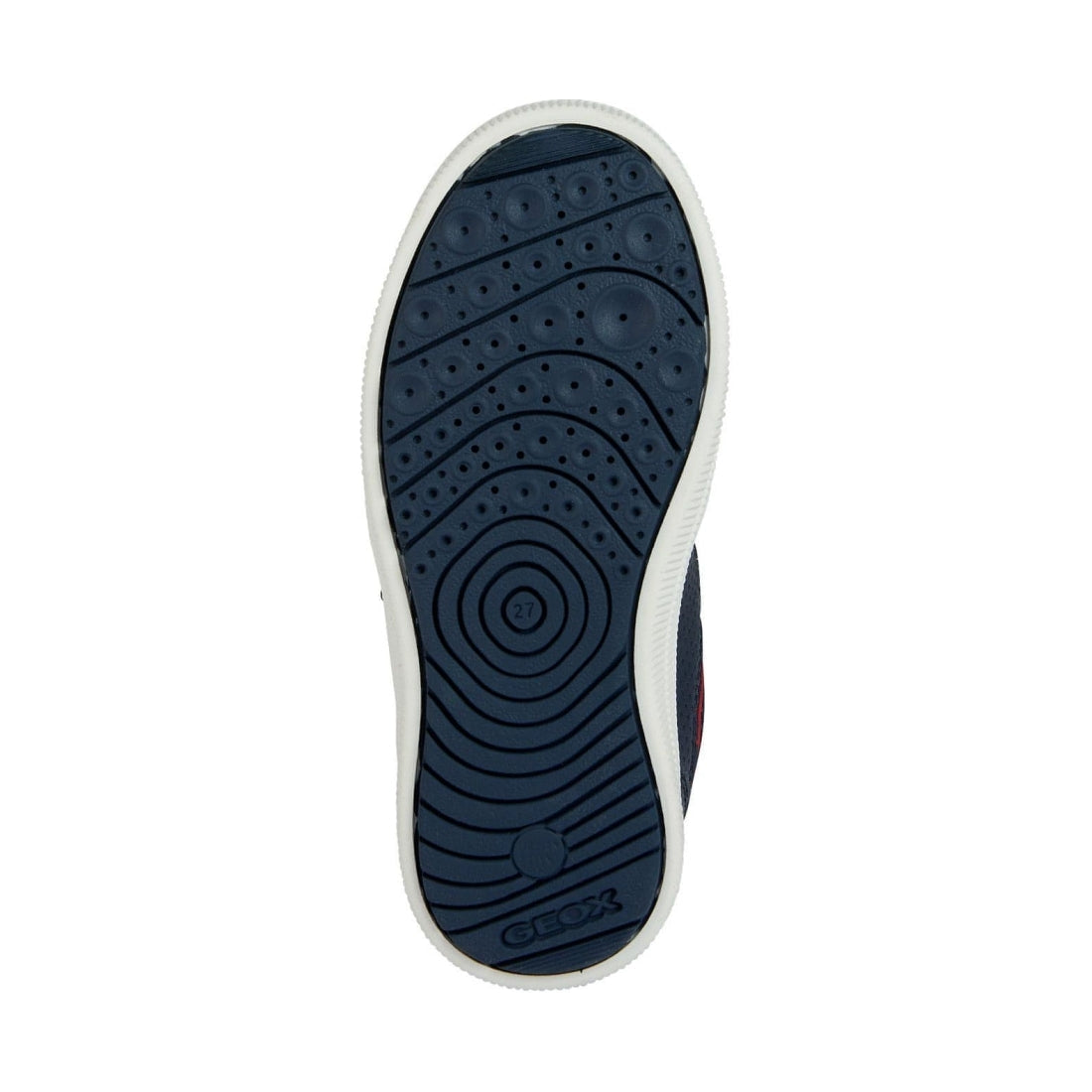 Geox boys navy, red arzach sport shoes | Vilbury London