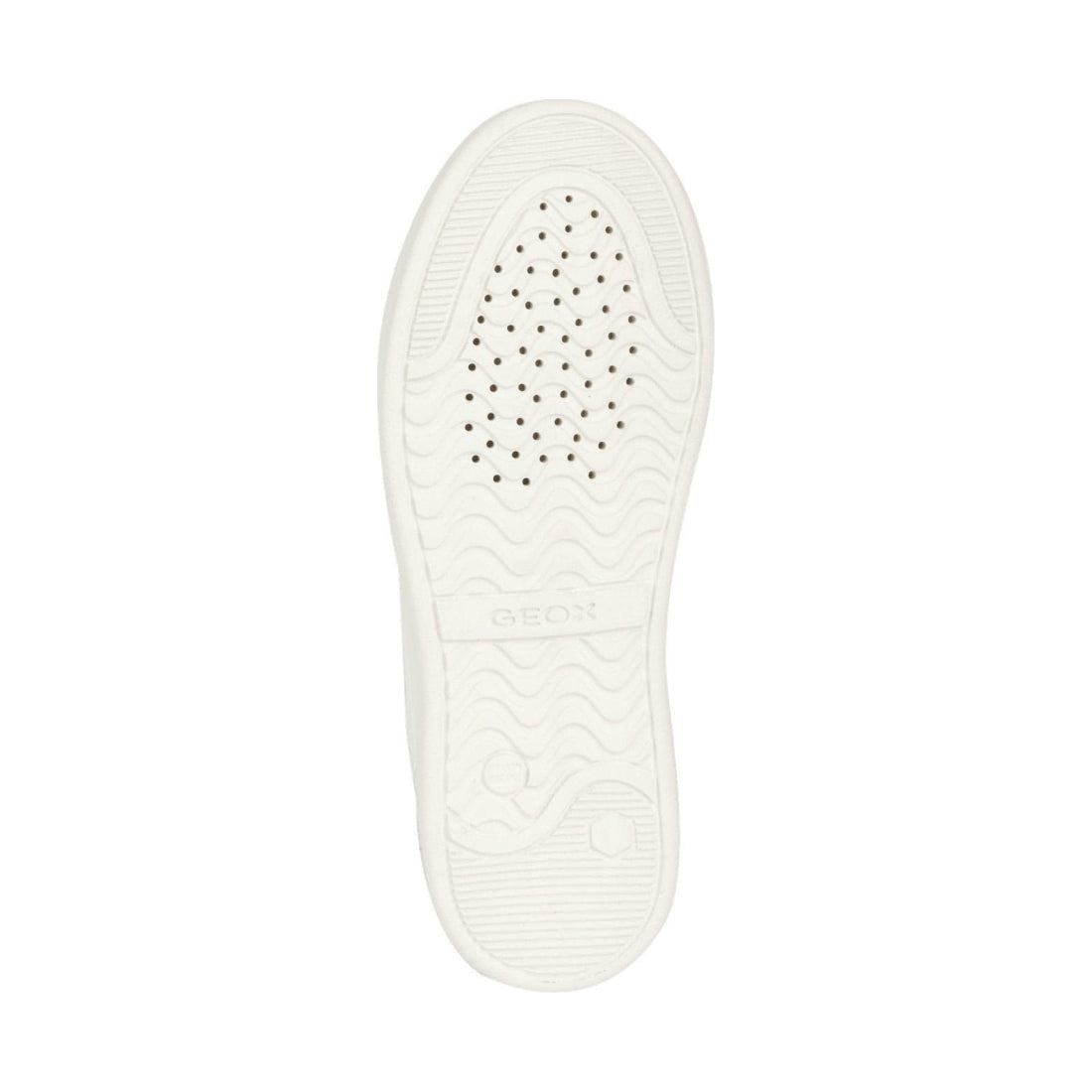 Geox girls white, black djrock sport shoes | Vilbury London