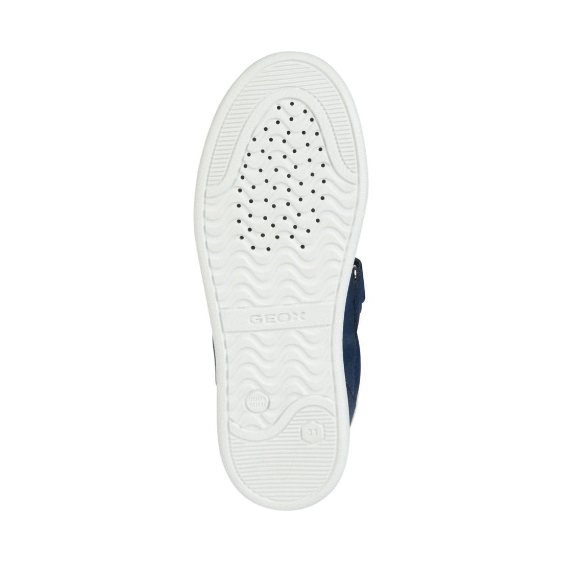 Geox boys navy, white djrock sport shoes | Vilbury London